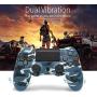 Phone Accessories Bluetooth Wireless Joystick for PS4 Gamepads Controller Fit Console for Playstation Dualshock 4 Gamepad for PS3 Controller-Transparent Red-,