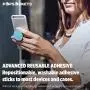 PopSockets: Collapsible Grip & Stand for Phones and Tablets - Light Blue