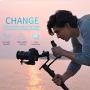 FeiyuTech AK4500 3-Axis Gimbal Stabilizer for DSLR Camera Canon EOS 80D 5D Mark Ⅳ 6D Mark Ⅱ, Sony a9 Full Frame Mirrorless, Sony A7R, A7S, A6300,A6400