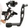 FOTOWELT Dual Handle Grip Transmount Compatible for DJI Ronin-s Zhiyun Crane 2, Video Monitor Microphone Mount Adapter for Zhiyun Moza DJI Handheld Gimbal Stabilizer, Ronin-s Accessories FOTOWELT Dual Handle Grip Transmount Compatible for DJI Ronin-s Zhiyun Crane 2, Video Monitor Microphone Mount Adapter for Zhiyun Moza DJI Handheld Gimbal Stabilizer, Ronin-s Accessories