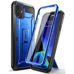 SUPCASE Unicorn Beetle Pro Series Case Designed for iPhone 11 6.1 Inch (2019 Release), Built-in Screen Protector Full-Body Rugged Holster Case (Royal Blue)