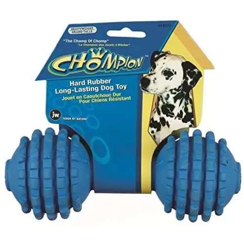 JW Chompion Dog Chew Toy Heavyweight Assorted Colors