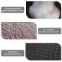 NOYAL Donut Dog Cat Bed, Soft Plush Pet Cushion, Anti-Slip Machine Washable Self-Warming Pet Bed - Improved Sleep for Cats Small Medium Dogs (Multiple Sizes)