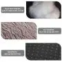 NOYAL Donut Dog Cat Bed, Soft Plush Pet Cushion, Anti-Slip Machine Washable Self-Warming Pet Bed - Improved Sleep for Cats Small Medium Dogs (Multiple Sizes) NOYAL Donut Dog Cat Bed, Soft Plush Pet Cushion, Anti-Slip Machine Washable Self-Warming Pet Bed - Improved Sleep for Cats Small Medium Dogs (Multiple Sizes)