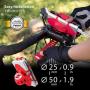 Bone Bike Phone Charger Mount, 2-in-1 Bicycle Phone Holder, Motorcycle Stem Charger Lock, Compatible for iPhone 11 Pro Max Xs Max XR X 8 7 Plus, Galaxy S10 S9 S8 Note 9, Bike Tie Pro Pack - Red Bone Bike Phone Charger Mount, 2-in-1 Bicycle Phone Holder, Motorcycle Stem Charger Lock, Compatible for iPhone 11 Pro Max Xs Max XR X 8 7 Plus, Galaxy S10 S9 S8 Note 9, Bike Tie Pro Pack - Red
