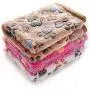luciphia 1 Pack 3 Blankets Super Soft Fluffy Premium Fleece Pet Blanket Flannel Throw for Dog Puppy Cat - Paw luciphia 1 Pack 3 Blankets Super Soft Fluffy Premium Fleece Pet Blanket Flannel Throw for Dog Puppy Cat - Paw