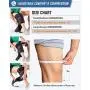 ActiveWrap Knee Ice Pack Wrap for Knee Pain ACL Injuries with Reusable Hot Cold Packs - Small/Medium