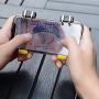 HOWWOH Durable Left Right Game Trigger Gamepad Game Controller Grip Joystick for iPhone Cell Phones Games Supplies