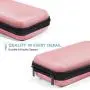 GLCON Cell Phone Carrying Case,Portable Hard EVA Case Protection for External Battery,GPS,Hard Drive,USB/Charging Cable,Mesh Inner Pocket,Zipper Enclosure and Durable Exterior,Travel Pouch Bag,Pink GLCON Cell Phone Carrying Case,Portable Hard EVA Case Protection for External Battery,GPS,Hard Drive,USB/Charging Cable,Mesh Inner Pocket,Zipper Enclosure and Durable Exterior,Travel Pouch Bag,Pink
