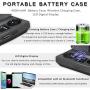 LiyuanQ Wireless Earbuds with Wireless Charging Case, Bluetooth 5.0 Earbuds in-Ear Stereo Earbuds with Smart LED Display, 4000mAh Large Battery Capacity Charging Case Suit for Sports, Workout, Gym