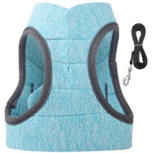 OLSCROM Cat Harness and Leash Set,Soft and Comfortable Cat Walking Jacket with Running Cushioning and Anti-Escape for Puppies with Cationic Fabric