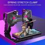 NOLOGO LMCS for PUBG Rules of Survival 4 Finger Linkage Gamepad Game Controller Handle Trigger PUBG Mobile Phone Wireless Joystick Game Pad (Color Shows)