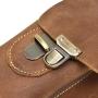 NKns Fanny Pack Mens Leather Purse Double Compartment Mobile Phone Bag Mens Wallet Childrens Pockets