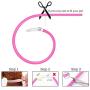 LED Dog Collar,USB Rechargeable Glowing Dog Collars, Light Up Collar Improved Pet Safety &Visibility at Night, 3 Flashing Modes,Water-Resistant Lighted Collar Fits For Small Medium Large Dogs