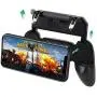 LXCN2 in 1 PUBG Mobile Remote Controller Gamepad Holder Handle Joystick Triggers L1 R1 Shoot Aim Button(Black)