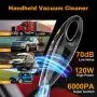 LOFTEK Car Vacuum Cordless - Handheld Portable Car Vacuum Cleaner with High Power Professional Vacuum for Car - Wet&Dry Use