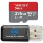256GB SanDisk Ultra UHS-I Class 10 90mb/s MicroSDXC Memory Card works with Samsung Galaxy S8, S8 Plus, S8 Note, S7, S7 Edge, Cell Phones with Everything but Stromboli Memory Card Reader 256GB SanDisk Ultra UHS-I Class 10 90mb/s MicroSDXC Memory Card works with Samsung Galaxy S8, S8 Plus, S8 Note, S7, S7 Edge, Cell Phones with Everything but Stromboli Memory Card Reader