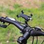 Bicycle & Motorcycle Universal Phone Mount ，Aluminum Alloy Bike Phone Holder with 45° Tilt and 360° Rotation Full Angel Adjustment Fits for Most of Smartphones