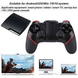 Bluetooth Game Controller, Mobile Phone Wireless Joystick Gamepad for iOS Android Cellphone Smart Phone Tablet Smart TV Set-top Box PC PS3 Game Console for Andriod/iOS/Win 7/8/10