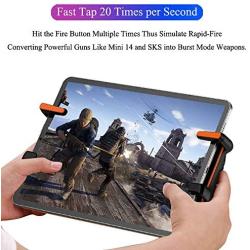 PUBG Mobile Controller for Tablet, Auto High Frequency Click Mobile Game Controllers Trigger for PUBG/Fortnite/Rules of Survival Gaming Grip and Gaming Joysticks for Android iOS Tablet PC