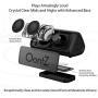 OontZ Angle 3 RainDance – Waterproof Edition - Portable Bluetooth Speaker, Louder Volume, Crystal Clear Stereo Sound, 100ft Wireless Range, Microphone, IPX7, by Cambridge SoundWorks (Matte Black)