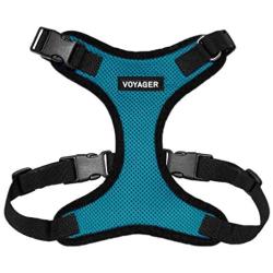 Voyager Step-in Lock Pet Harness – All Weather Mesh, Adjustable Step in Harness for Cats and Dogs by Best Pet Supplies