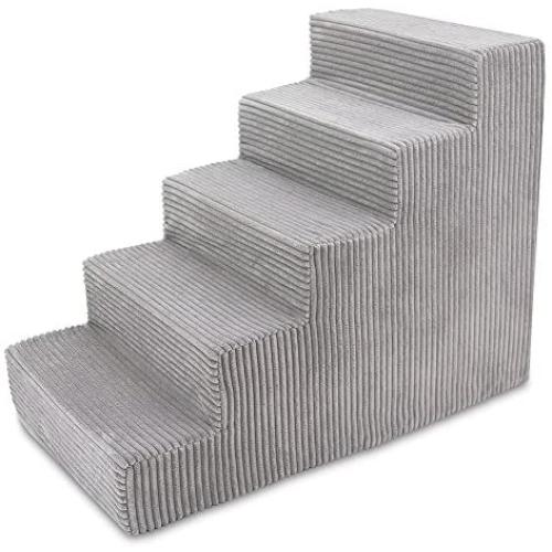 USA Made Pet Steps/Stairs with CertiPUR-US Certified Foam for Dogs & Cats by Best Pet Supplies