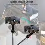 Single Axis Handheld Gimbal Stabilizer,3 in 1 Portable Smartphone Video Stabilizer Selfie Stick Tripod Upgrade Anti-Shake Follow Mode,360° Rotate with Remote for iPhone Android Phone Blogger Youtuber