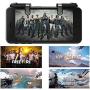 PUBG Mobile Controller Upgrade Version (6 Keychains + 2 Triggers) Compatible for Fortnite Mobile Game Controller Sensitive L1R1 Shoot Aim Game Trigger Joystick (98K+M249)