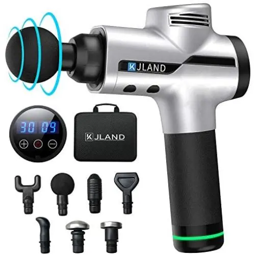 Muscle Massage Gun, Deep Tissue Percussion 30 Speed Massage Gun, Super Quiet Brushless Motor Handheld Body Massager with 7 Message Heads for Athletes Sport Training Stress Relief Muscle Massage Gun, Deep Tissue Percussion 30 Speed Massage Gun, Super Quiet Brushless Motor Handheld Body Massager with 7 Message Heads for Athletes Sport Training Stress Relief