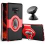 Samsung Galaxy Note 9 Case - eSamcore Ring Holder Kickstand Cases + Dashboard Magnetic Phone Car Mount [RED]