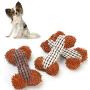 9ABOY Dog Squeaky Toys Stuffed Chew Toy Soft Bone Shaped Interactive Toy Durable Squeak Plush Pet Toys for Outward Hound Throw Aggressive Chewers for Small and Medium Dogs with Squeakers (2 Pack) 9ABOY Dog Squeaky Toys Stuffed Chew Toy Soft Bone Shaped Interactive Toy Durable Squeak Plush Pet Toys for Outward Hound Throw Aggressive Chewers for Small and Medium Dogs with Squeakers (2 Pack)