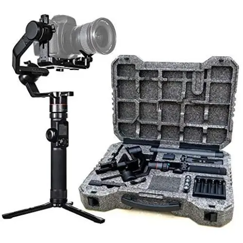 FeiyuTech AK4000 3-Axis Handheld DSLR Camera Stabilizer Gimbal for Canon/Nikon/Sony/Panasonic DSLR Camera,Max Payload 8.8lb