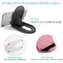 Cell Phone Stand 3Pack, Ama Forest Portable Foldable Desktop Cell Phone Holder Adjustable Universal Multi-Angle Cradle for Tablet iPad Mini iPhone X/xr/xs max Samsung Galaxy, Black, White, Pink Cell Phone Stand 3Pack, Ama Forest Portable Foldable Desktop Cell Phone Holder Adjustable Universal Multi-Angle Cradle for Tablet iPad Mini iPhone X/xr/xs max Samsung Galaxy, Black, White, Pink