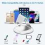 COOLOO Cell Phone Stand,【2 Pack】 Mobile Phone Anti-Skid Holder, Cradle, Dock Compatible Android Smartphone, Phone 11 Pro Xs Max Xr X 8 7 6 6s Plus 5s, Accessories Desk - Silver