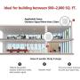 Hiboost Cell Phone Signal Booster Up to 2,000 sq ft for Home & Office, Boosts 3G 4G LTE Voice and Data for All U.S. Carriers - Verizon, T-Mobile, Sprint, AT&T Cellular Repeater Amplifier Kits with APP