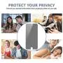 [3-Pack] pehael iPhone 8 Plus 7 Plus High Definition Privacy Screen Protector, Black Tempered Glass Screen Protector, Easy Install (5.5 inch)
