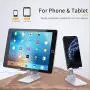 Adjustable Phone Stand Holder, ZHIKE Foldable Tablet Stand Mobile Phone Mount for Desk Compatible with Samsung Galaxy ipad Mini iPhone 11 Series X Xs max All Smartphones Smartphone, Kindle (White) Adjustable Phone Stand Holder, ZHIKE Foldable Tablet Stand Mobile Phone Mount for Desk Compatible with Samsung Galaxy ipad Mini iPhone 11 Series X Xs max All Smartphones Smartphone, Kindle (White)
