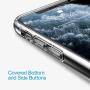 Just Mobile TENC Air 2019 Clear Slim Bumper Case, Shock-Proof Cushion Corners, Hard Shell Soft Frame Composite, Air Gap No Moire, Scratch Proof, iPhone XR, Crystal Clear (PC-561CC)