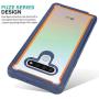 CasemartUSA Phone Case for [LG Stylo 6], [Fuze Series][Navy Blue] Shockproof Defender Transparent Protective Bumper Cover for LG Stylo 6 (Cricket, Boost, Sprint, T-Mobile, Metro, Verizon)