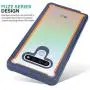 CasemartUSA Phone Case for [LG Stylo 6], [Fuze Series][Navy Blue] Shockproof Defender Transparent Protective Bumper Cover for LG Stylo 6 (Cricket, Boost, Sprint, T-Mobile, Metro, Verizon)