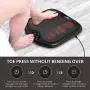 Snailax 2-in-1 Shiatsu Foot and Back Massager with Heat, Washable Cover, Flexible Massage Nodes for All Size Feet, Foot Warmer, Electric Foot Massage Machine Relieves Foot Back Pains