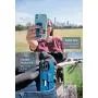 Smartish Prop Tart - Slim Fit Collapsible Loop & Kickstand [Grip for All iPhone & Android Phones] - Blues on The Green