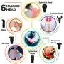 Cryotex Massage Gun – Deep Tissue Handheld Percussion Massager – Six Different Heads for Different Muscle Groups - 20 Speed Options (Grey) Cryotex Massage Gun – Deep Tissue Handheld Percussion Massager – Six Different Heads for Different Muscle Groups - 20 Speed Options (Grey)
