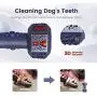 IOKHEIRA Dog Chew Toys for Aggressive Chewers Indestructible Dog Toys Non-Toxic Tough Natural Rubber Dumbbell Toy for Medium Large Dogs