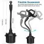 MOTOBA Adjustable Gooseneck Cell Phone Mount Stand Car Cup Drink Holder, 360 Degrees Rotation Car Cradle for iPhone, Samsung Galaxy, Huawei, etc. MOTOBA Adjustable Gooseneck Cell Phone Mount Stand Car Cup Drink Holder, 360 Degrees Rotation Car Cradle for iPhone, Samsung Galaxy, Huawei, etc.