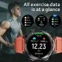 Lintelek Smart Watch for Android and iOS Phone, 1.3 Inch Round Touch Screen Smartwatch with Heart Rate Monitor, Fitness Tracker 5 ATM Waterproof, Step Counter for Men and Women Lintelek Smart Watch for Android and iOS Phone, 1.3 Inch Round Touch Screen Smartwatch with Heart Rate Monitor, Fitness Tracker 5 ATM Waterproof, Step Counter for Men and Women