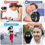 HopoFit Smart Watch for Men Women,Fitness Tracker Smartwatch for Android iOS Phones,1.3" Touch Screen IP68 Waterproof Sport Watch with Heart Rate,Sleep Monitor (Black)