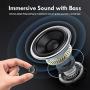 Wireless Earbuds, Mpow M30 in-Ear Bluetooth Headphones, Immersive Bass Sound, IPX8 Waterproof Sport Earphones, Touch Control Bluetooth Earbuds, 25 Hrs w/USB-C Charging Case/Twin&Mono Mode/Mics,Black