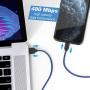 MFi Certified iPhone Charger Cable Durable Lightning Cable, KRISLOG 5Pack(3/3/6/6/10ft) Fast Charging&Syncs Cable Cord Compatible iPhone 11/11Pro/11Pro Max Xs MAX XR 6/7/8 More